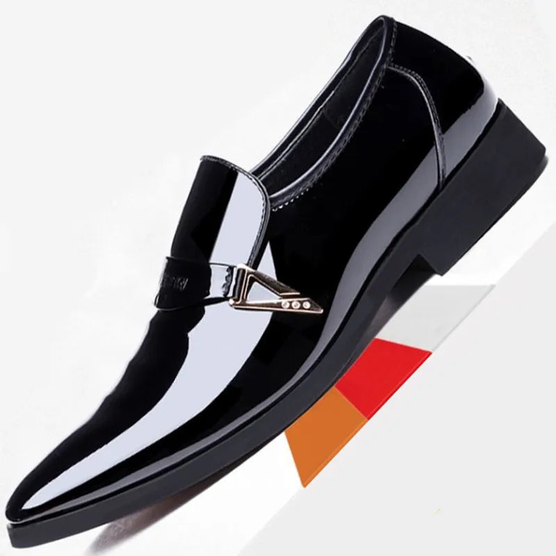 Men Shoes 2021 New Arrival Dress Shoes High Quality Business Leather Lace-up Footwear Formal Shoes for Wedding Party erf4